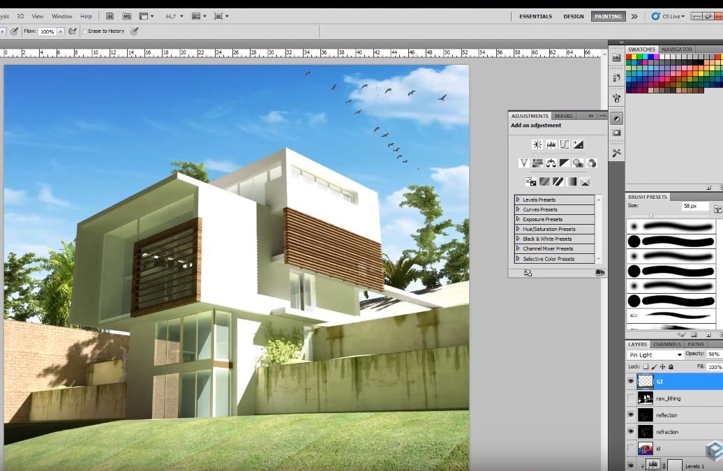 Render Exterior – #3dsmax #Photoshop P2